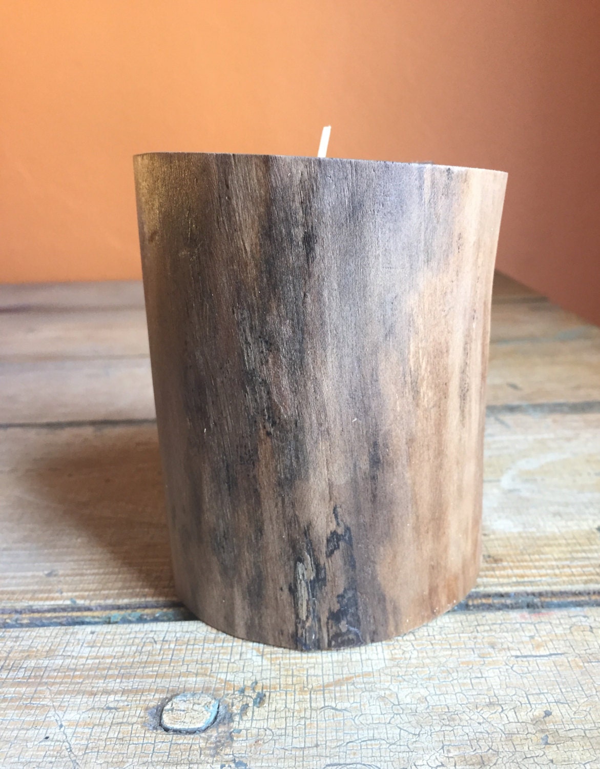 Items similar to Rustic candle holder on Etsy