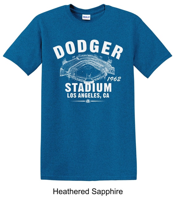 Dodger Stadium 1962 Baseball Tee Shirt Home of the by TSTeesUSA