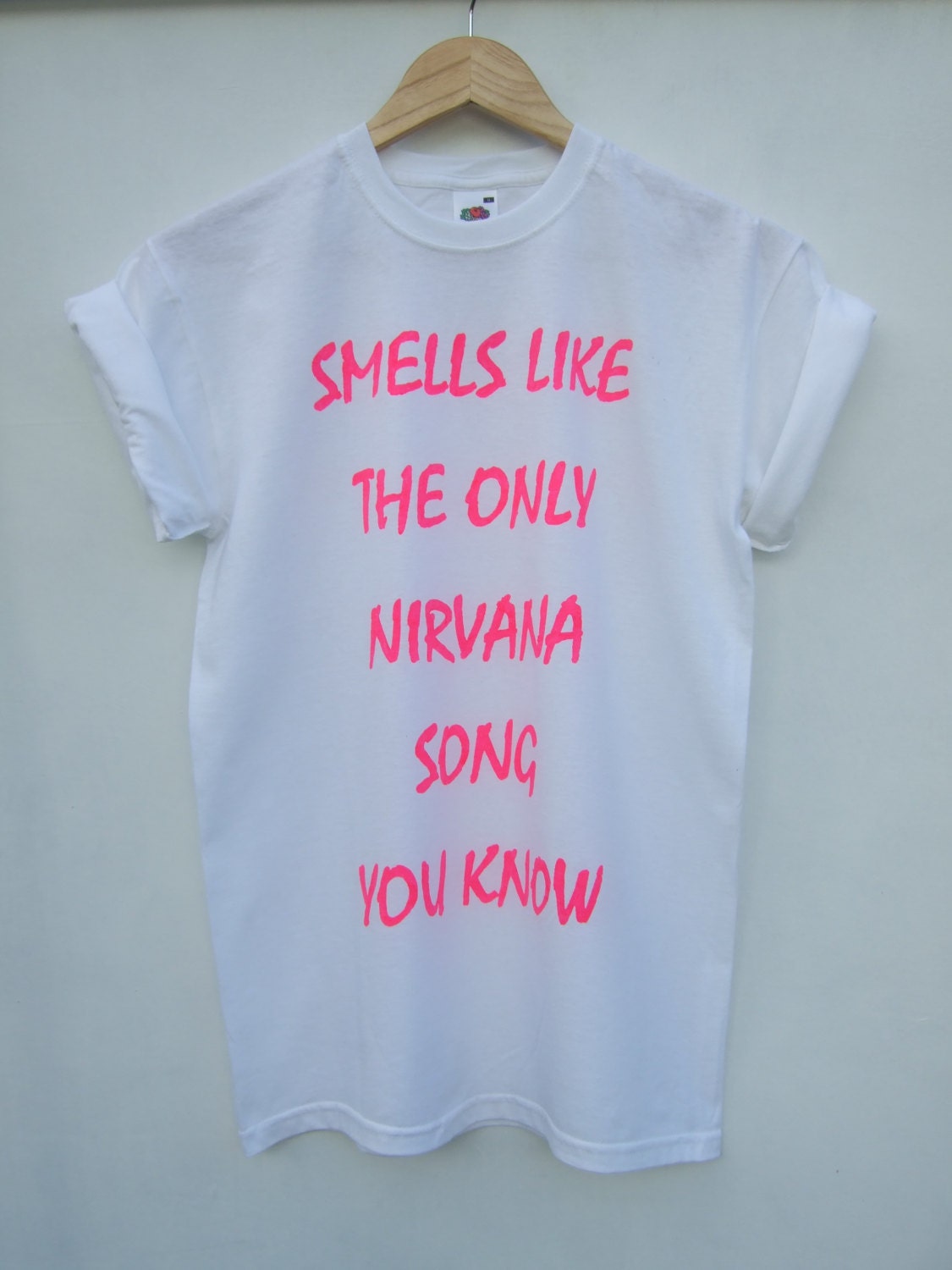 smells like the only nirvana song you know shirt