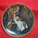 DREAMING in the Attic by Norman ROCKWELL Plate #15331I Limited Edition. Rediscovered Women Collection