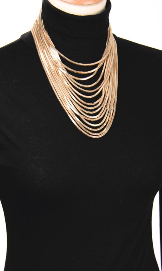 Gold Body Harness Jewelry by ShopIslam on Etsy