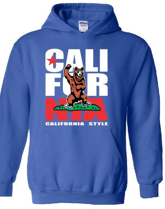California Style Hoodie Hooded Sweatshirt California Hoodie