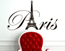 Paris Wall Decor Stickers