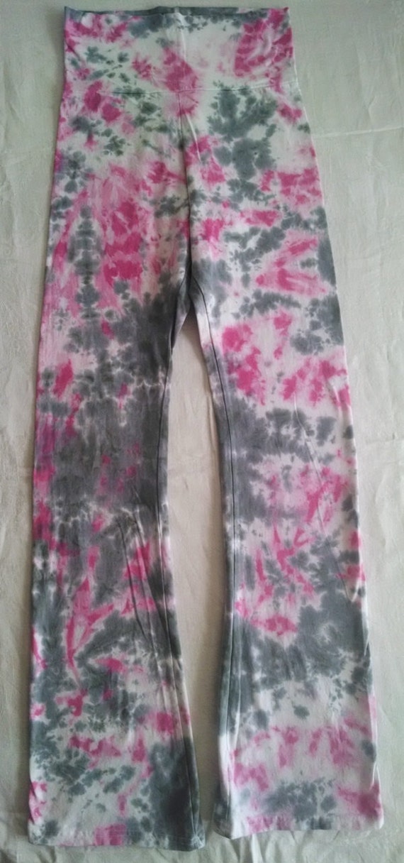 Pink Camo Tie-dye Yoga Pants
