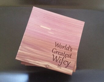 5th Anniversary Gift For Her, World's Greatest Wifey, 4