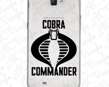 cobra commander decal