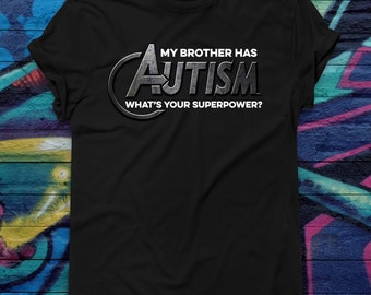 autism shirts for brothers