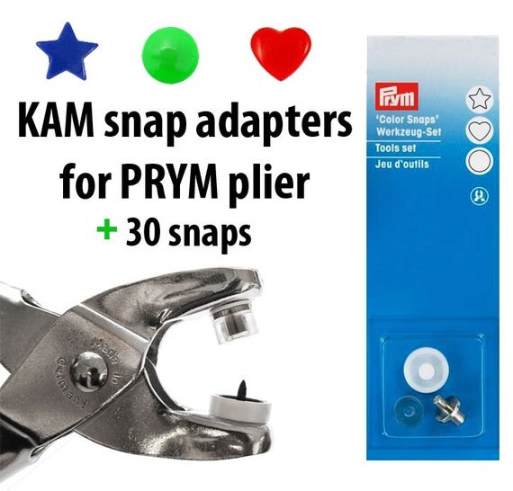 1 KAM Snap Dies for Prym Vario Plier 30 KAM Snaps by Kinderklipz