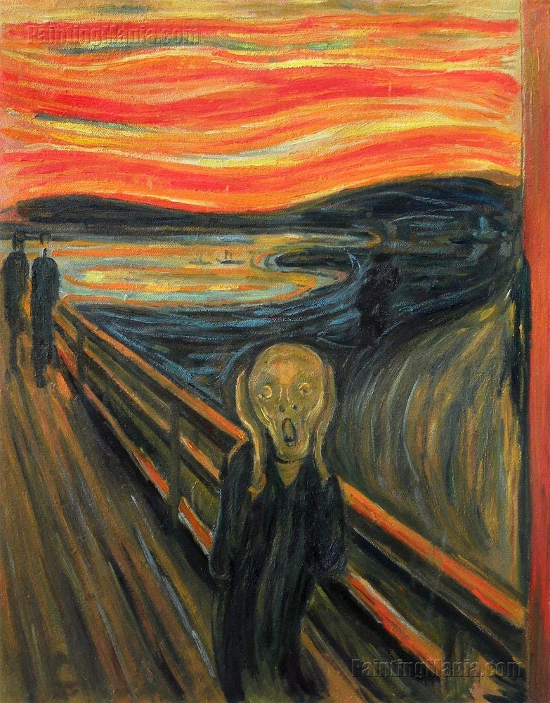 The Scream Edvard Munch high quality by paintingmania on Etsy