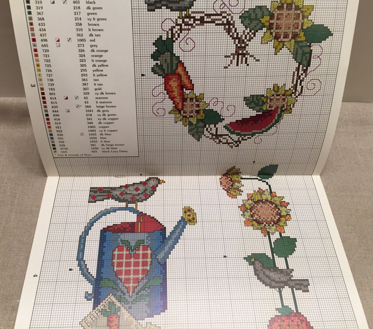 Cross Stitch Craft Instructions Seasonal Designs How To
