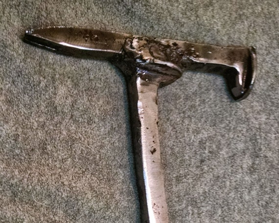 Railroad Spike Hammer Hammer made from rail road spike Strong