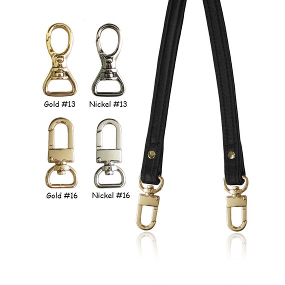 Black Leather Strap for Louis Vuitton Coach & More .5