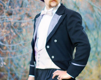 Custom Wool and Silk Morning Coats, Frocks, and Tailcoats
