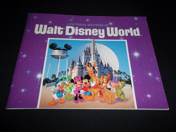 Items similar to Pictorial Souvenir Of Walt Disney World 1989 on Etsy