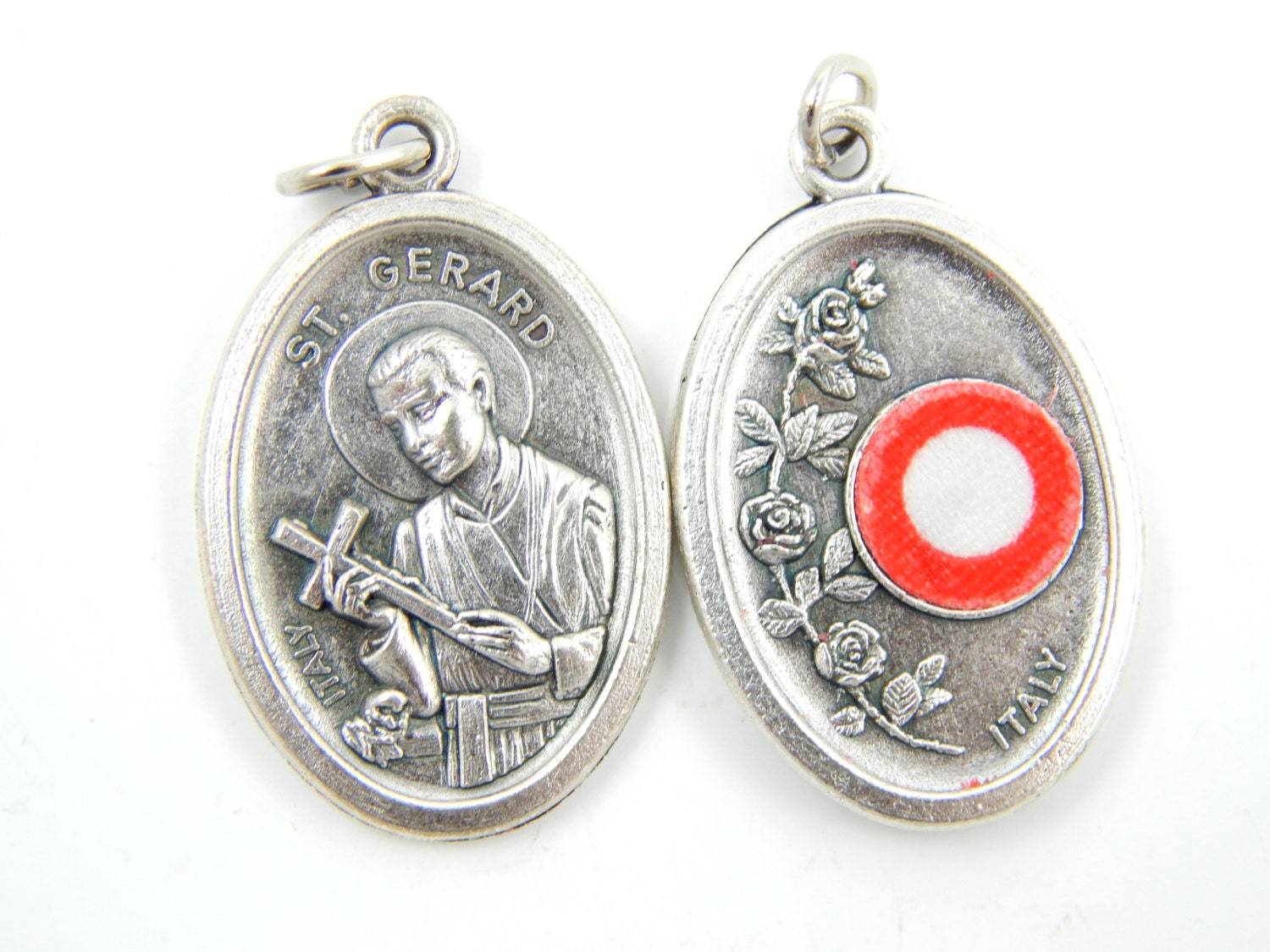 Saint Gerard Relic Catholic Medal Patron Saint Mothers Charm