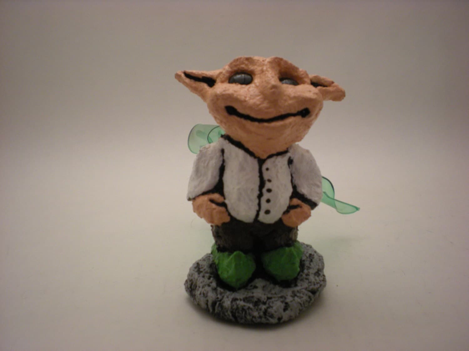 Fairy Art Sculpture Small Male Fairy Figurine with Wings