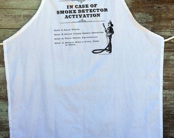 Set the kitchen on fire apron