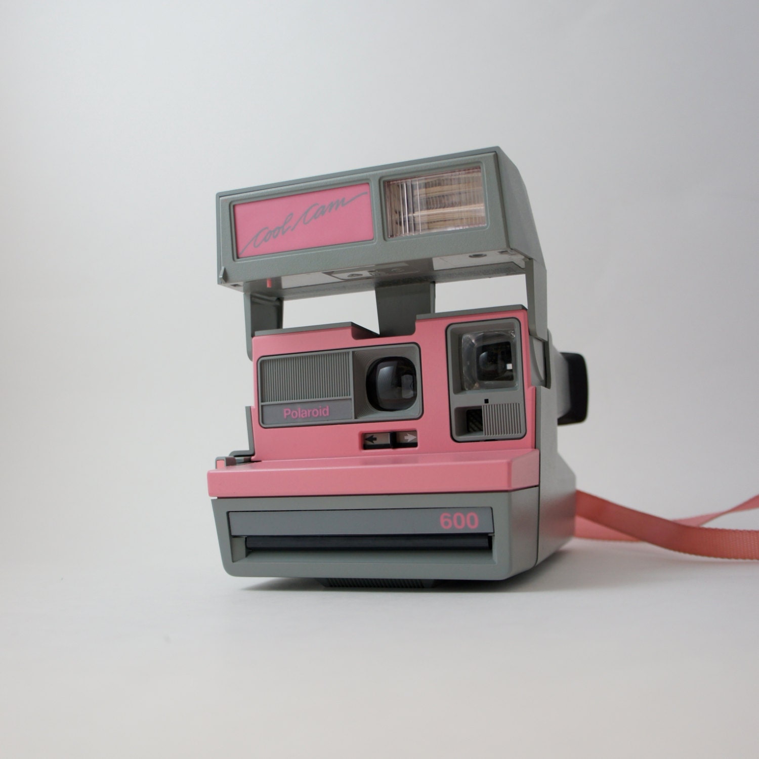 Polaroid Pink Cool Cam 600 Land Camera