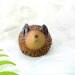 Henrietta Hedgehog / Woodland Garden / Whimsical / Sculpted Pottery / Porcupine Figurine / Fairy Garden / Gifts Under 10 / Pottery / Ceramic