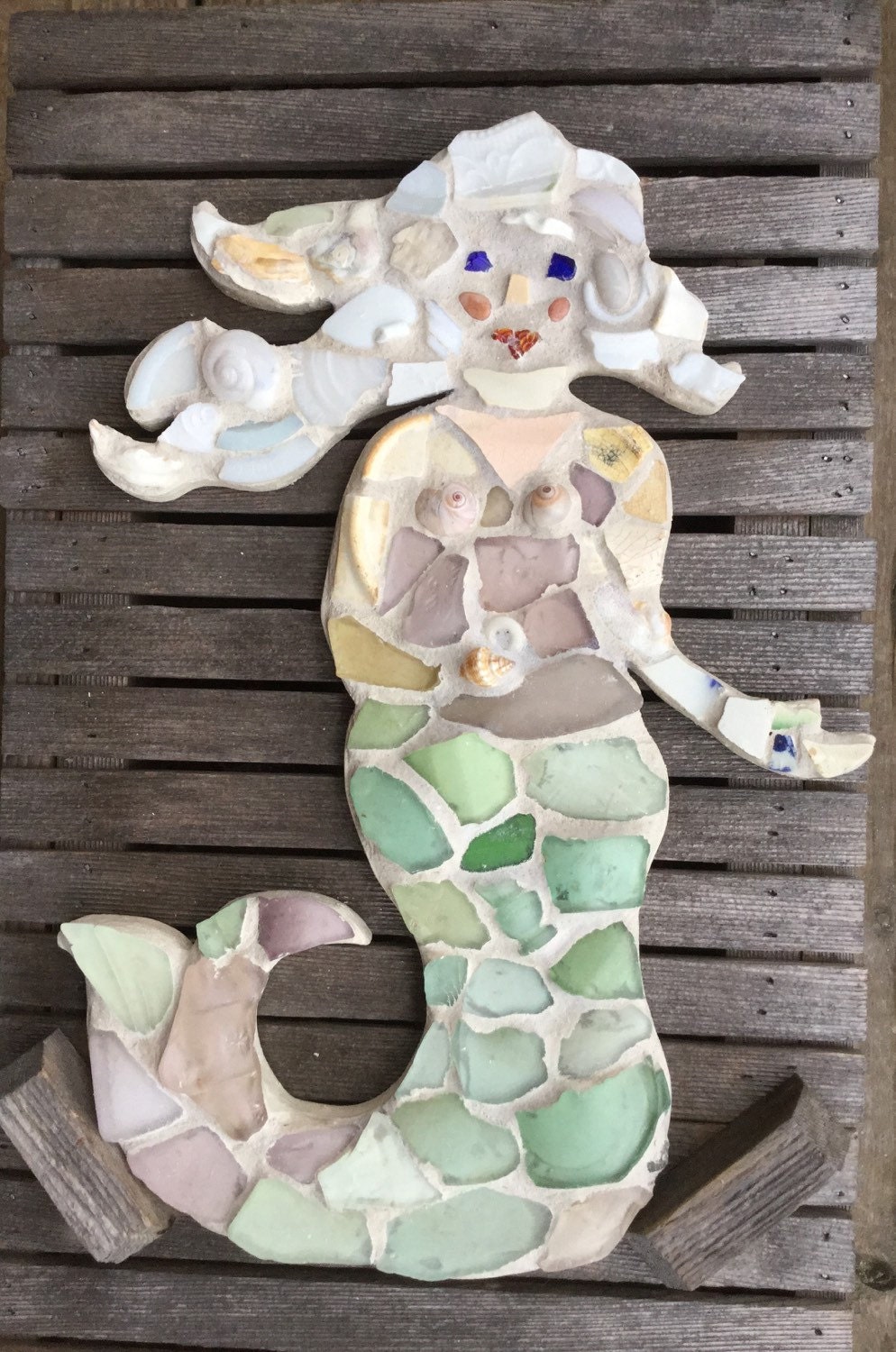 Sea Glass Mermaid By Maysprout On Etsy 9325