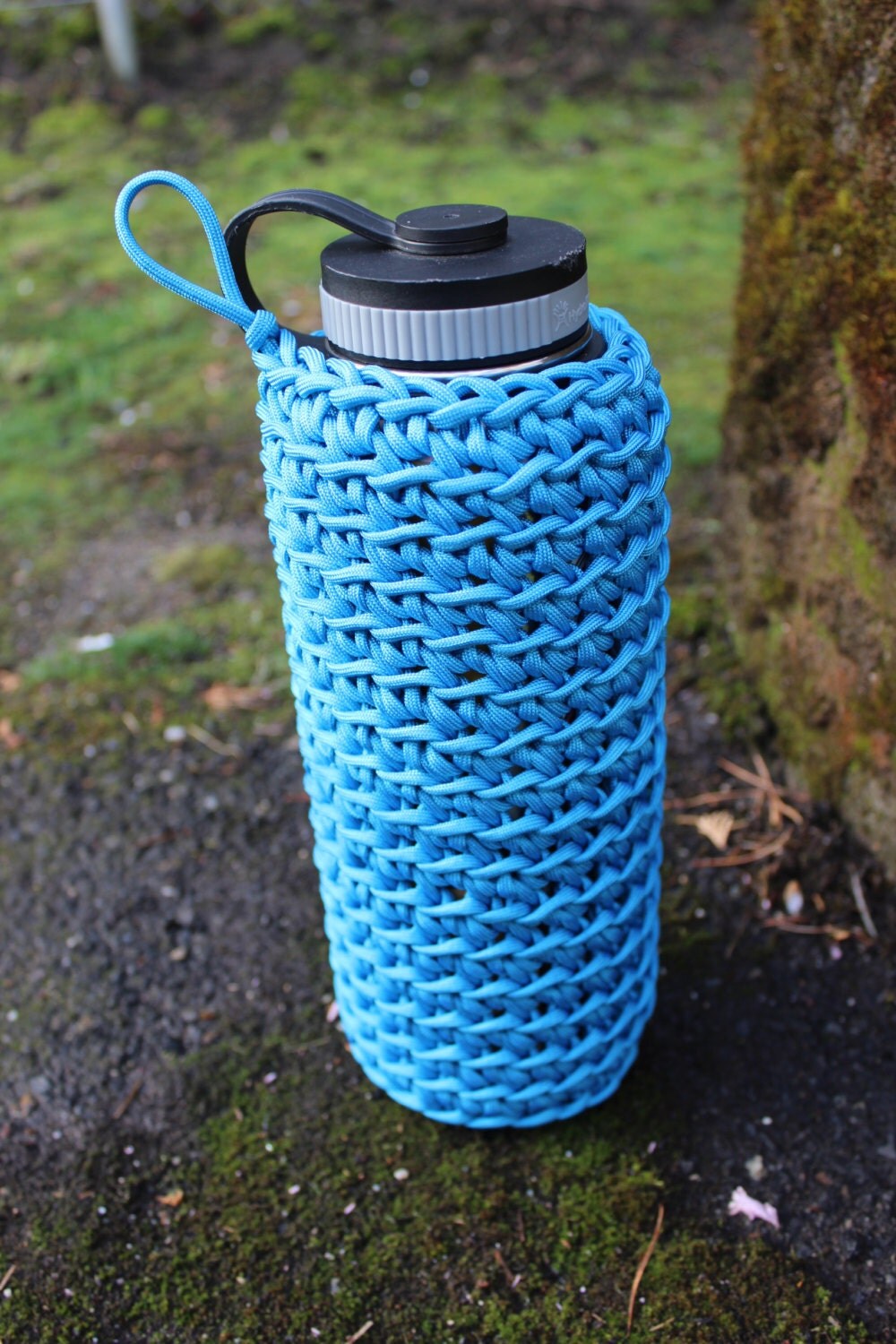 Hydro Flask 40oz 550 Cord Paracord Cozy Water Bottle Holder