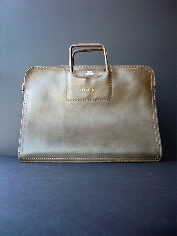 renwick leather briefcase