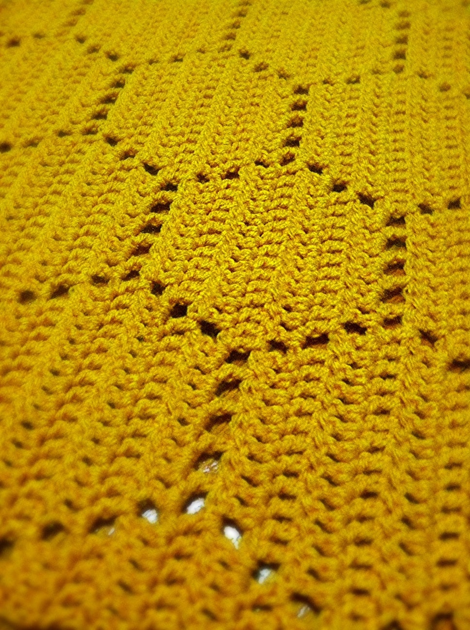 Crochet Blanket Pattern Honeycomb