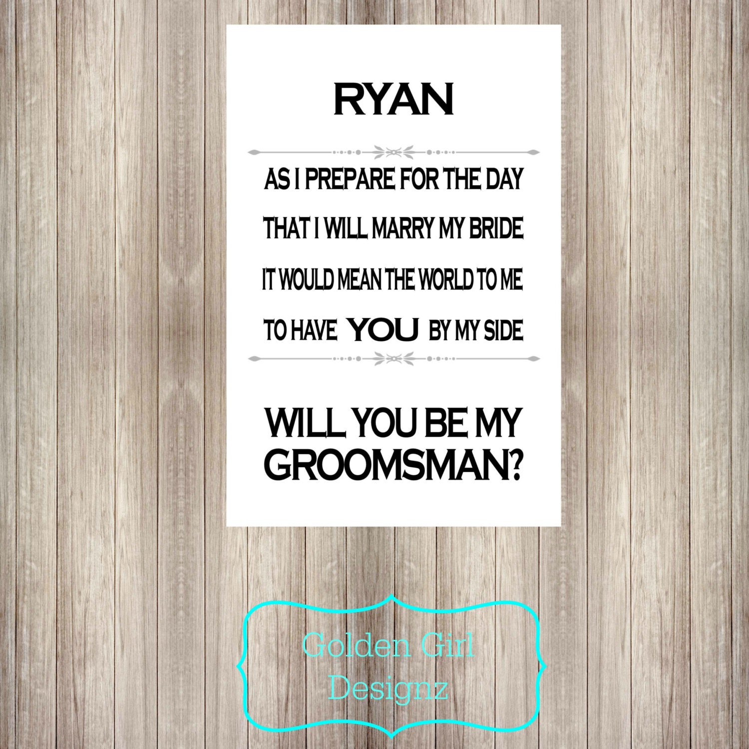 definition Will You Be My Groomsman Card groomsman Card Will You be My Groomsman