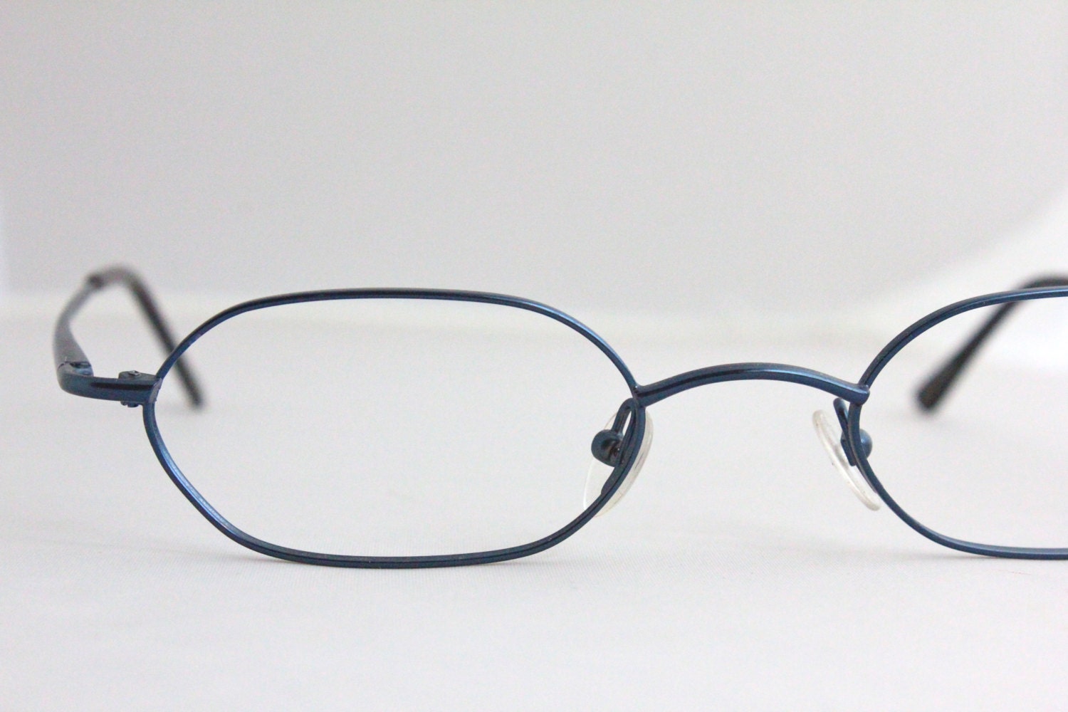 Vintage Metallic Cobalt Blue Wire Eyeglasses Sunglass by ...