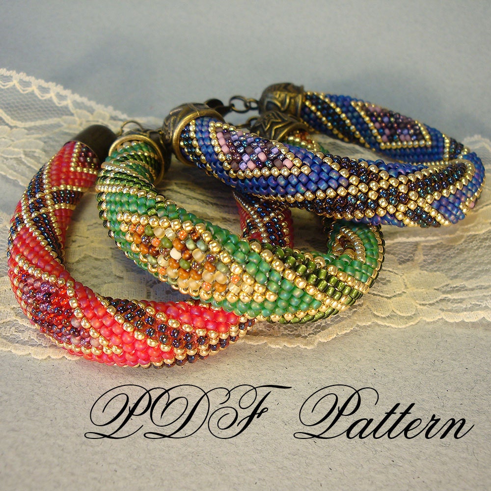 beaded crochet pattern crochet rope pattern beaded