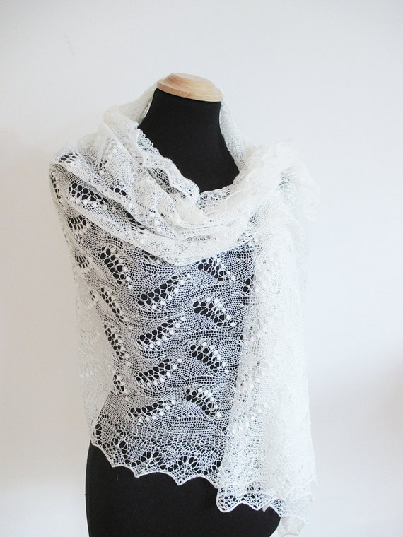 Estonian Lace Shawl Wedding Shawl Hand Knit By Entwineknitwear 5101