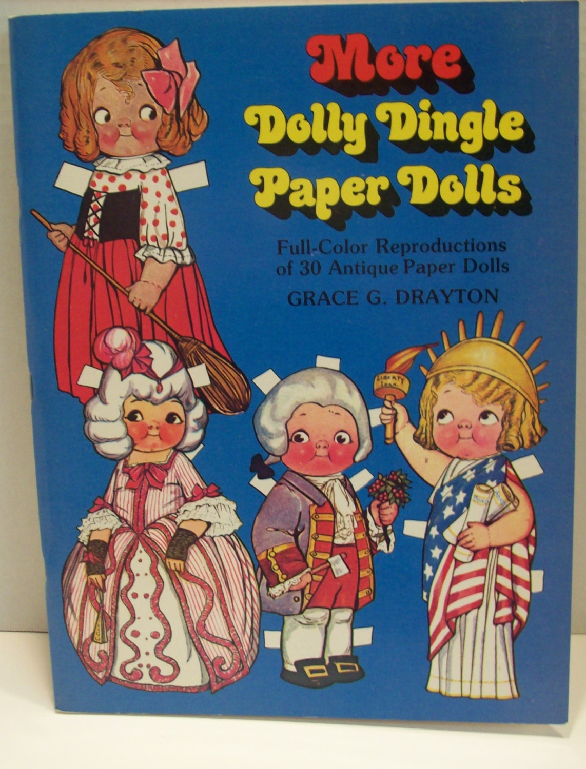 Vintage More Dolly Dingle Paper Dolls Dover Book by julesartstuff