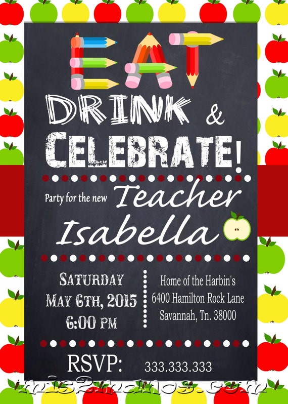 Teacher Graduation Invitations 5