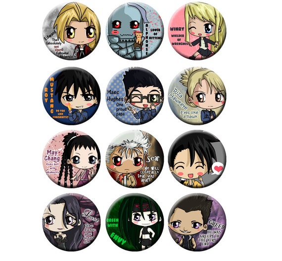 greed fullmetal alchemist chibi keychain