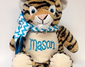 Personalized Plush Stuffed Tiger Soft Toy