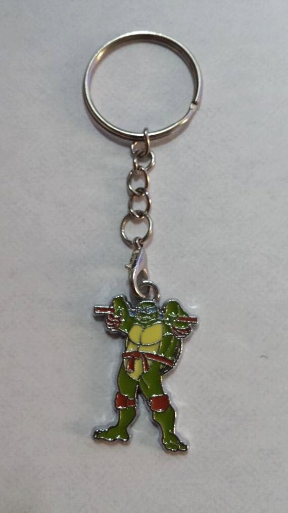 lego teenage mutant ninja turtles keychain