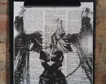 Britney Spears Vegas Dictionary Print