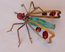 murano glass insects