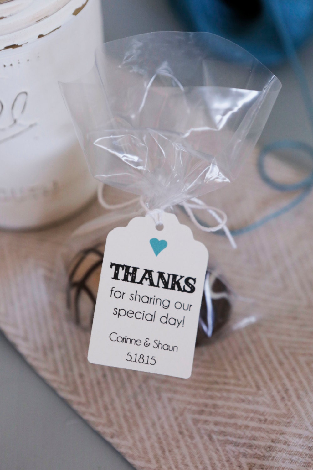 100 Favor Tags Dessert Tags Wedding Tags Customizable