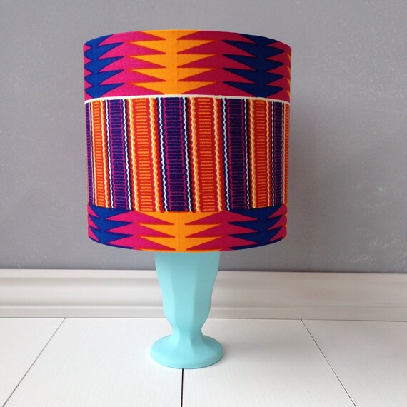 20 cm African print lampshade drum lampshade lighting