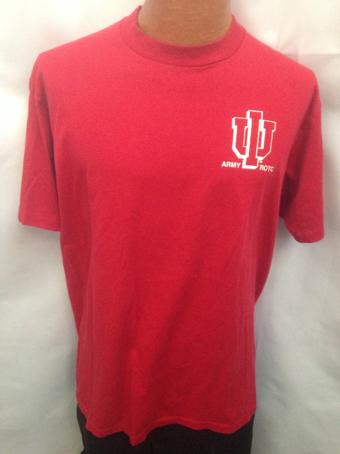 Vintage Indiana University Army ROTC T-Shirt by AmusedClothingCo