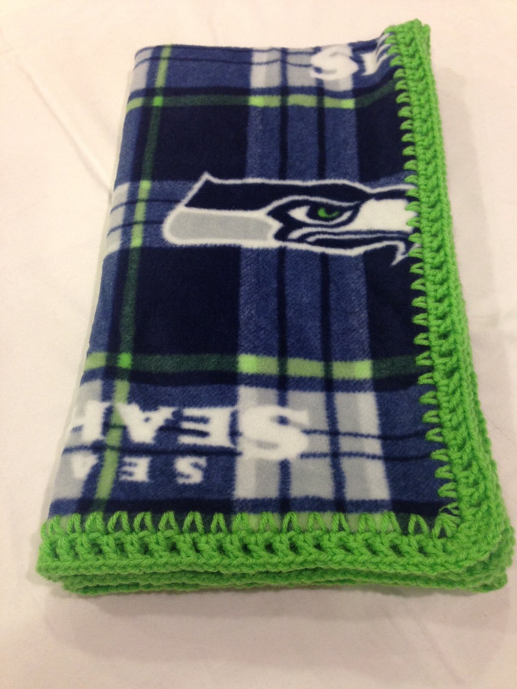 NFL Seattle Seahawks Baby Blanket by Wrensteele on Etsy