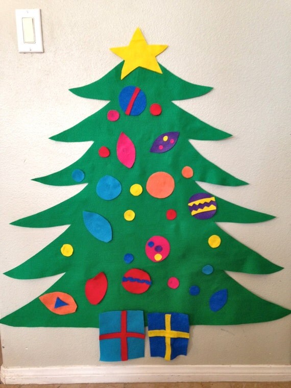 felt christmas tree children s play tree by woulfscreations felt christmas tree children s play tree by woulfscreations