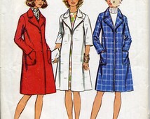 Popular items for lined coat pattern on Etsy