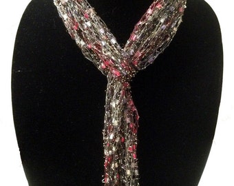 Ladder Yarn Scarflace by Peace of the Lily #1072