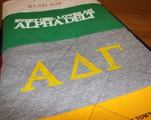 sorority tshirt quilt