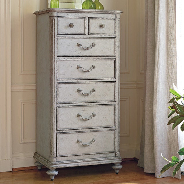 CUSTOM PAINTED Vintage French Provincial Lingerie Chest/ 6 Drawer Dresser – Haute Juice