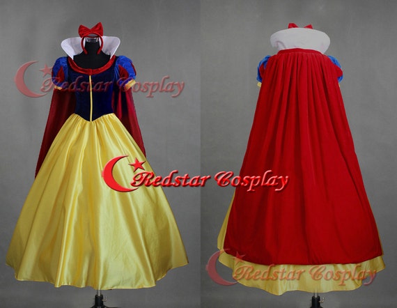 Snow White Dress Snow White Costume Snow White by RedstarCosplay