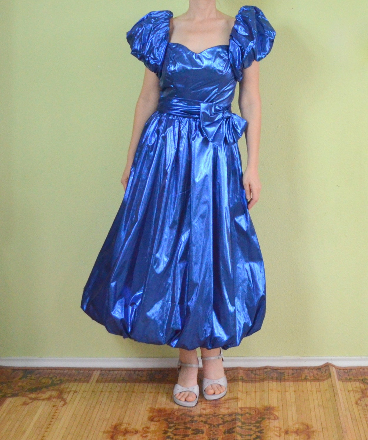 80s prom gown