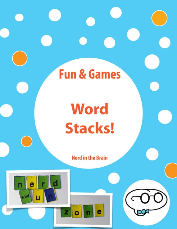 Word Stacks Fun with Spelling & Vocabulary by NerdintheBrain